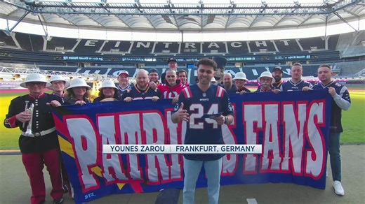 Younes Zarou announces Javon Baker as pick 110. Pat Draft on NFL Network | New England Patriots