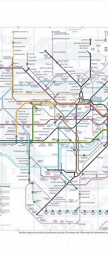 London Underground Tube Map December 2025 Edition #tubestation #tubemap #londonunderground #tfl
