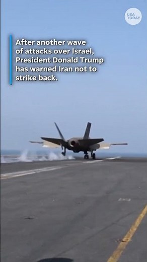 US military releases footage of strikes over Iran. See the video.
