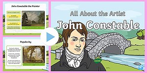 KS1 All About the Artist John Constable PowerPoint