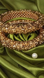 Bangles that whisper tales of tradition✨💛 Traditional Bangles - 2961613 https://www.mirraw.com/women/jewellery/bangles-bracelets?pid=2961613&utm_source=instagram&utm_medium=story&utm_campaign=SM_GoldBangles #MirrawMuse #MirrawFinds #bangles #indiantradition | Mirraw