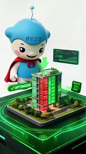 e Boy and BEMS System Energy Conservation #controlengineering #cartoon #industrialautomation