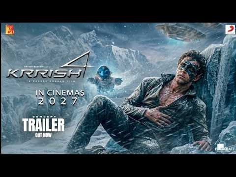 Krrish 4 : The Return of Jadu | Theatrical Trailer | Hrithik Roshan | Tiger Shroff | Rakesh Rosha...
