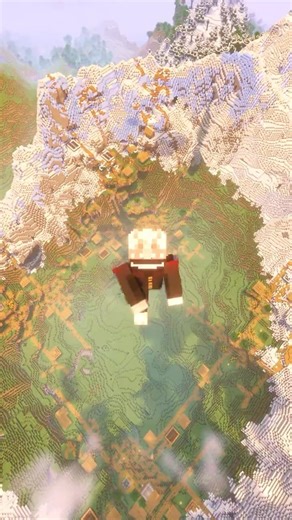 I found INFINITE VILLAGES in Minecraft…😵‍💫 #minecraft #shorts