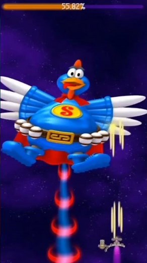 Chicken Invaders 1 ,Boss, Gameplay HD