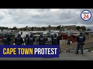 WATCH: Mitchells Plain 'under siege' as protesters block roads with burning tyres