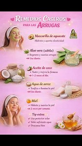 🌸REMEDIOS CASEROS PARA LAS ARRUGAS #remedioscaseros #lifestyle #SaludNatural #videoviralシ #arrugasenlafrente | Remedios Caseros