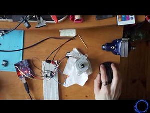 Silnik krokowy i sterownik A4988 #steronikA4988 #stepermotor