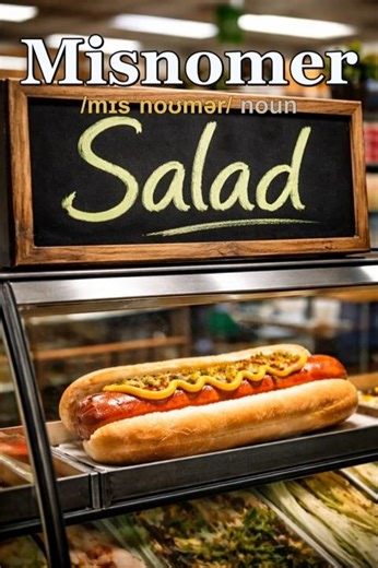 Misnomer meaning — A wrong or misleading name