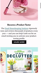 For a limited time, SAVE 57% when you join GH ✨ Members are automatically placed on our preferred list of product testers. You'll have the chance to test beauty and so much more! | Good Housekeeping