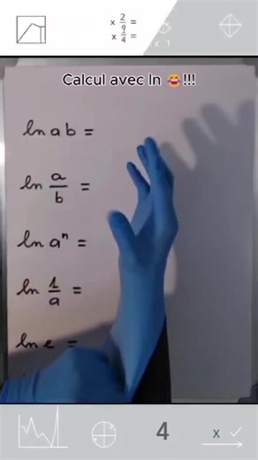 Sais tu faire ces calculs avec la fonction ln ?!!!🔥 #math #mathematics #study #studytok #knowledge #maths #mathtrick #astucemaths #mathsfacile #mathhack #mathstricks