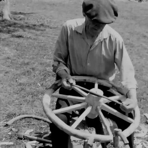 2.4M views · 37K reactions | .Wheelwrights in the 70s: the original 'wheel' dealers! #woodworking #carpenter #handmade #wood #wheels | Carpenter skills | Facebook