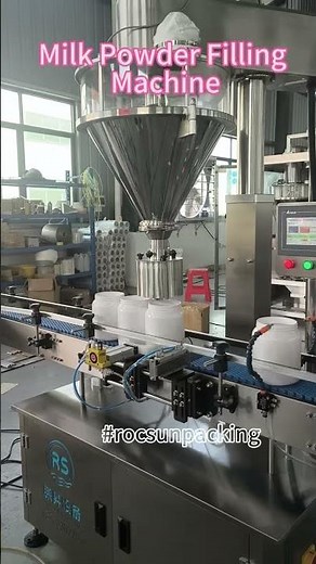 Milk powder filling machine. #powderfillingmachine #milkpowder #fillingmachine #sourcefactory