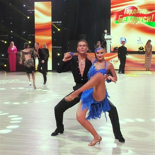 Jive. Nikita Sirenko and Vladlena Sovan. Adult La (Open) 1/2. Pride of Belarus 2026, Stage 1