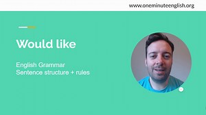 Like vs. Would like — Exercise 1 | English Grammar Exercises