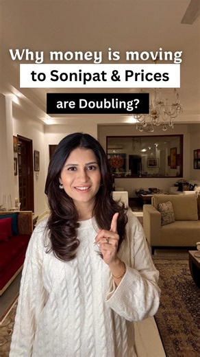 Real Estate with Radhika on Instagram: "What if the next “Gurugram-like” growth story is not Gurugram… but 30–40 mins above Delhi? 👀 Sonipat’s prices haven’t doubled by luck — they’ve doubled because the drivers are real: ✅ Jobs = housing demand (Kharkhoda’s Maruti mega plant + vendor ecosystem) ✅ Education hub (Ashoka + Jindal = steady tenant + end-user base) ✅ Infra shrinks distance (KMP + Delhi–Panipat + upcoming RRTS) ✅ Planned growth (Master Plan 2031 = scale + commercial corridors) Real a