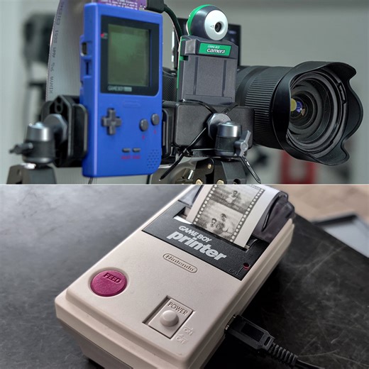 Custom-Built Game Boy Camera Photo Booth Shines at Pixelated Wedding Party