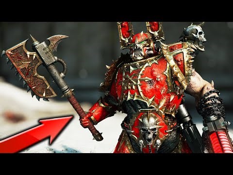 NEW WORLD EATERS CHAMPION vs Thousand Sons - Warhammer 40k: Space Marine 2 (4K, Mod)