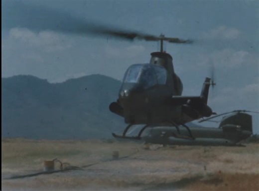 An AH-1 Cobra drops in to land—rotors chopping the air, nose low, battle-hardened and ready to lift off again at a moment’s notice. #AH1Cobra #Gunship #AttackHelicopter #VietnamWar #ArmyAviation #MarineAviation #ColdWarEra #MilitaryHistory #GhostsOfTheBattlefield | Ghosts of the Battlefield: War Machine
