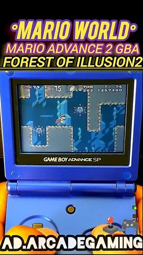 Super Mario Advance 2 Forest Of Illusion 2 - Played On Nintendo Game Boy Advance SP GBA