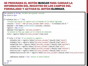 Como Hacer Un Boton De Eliminar En Visual Basic