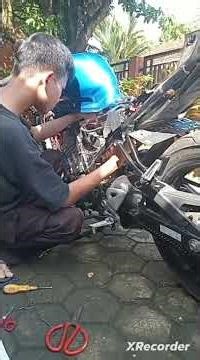 LIBURAN BERMANFAAT !! Perawatan GSX - anak SMP hobby ngoprek @trajet_campervan