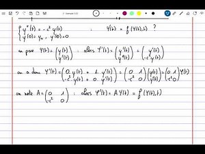 Approximation numérique des EDO sur un exemple