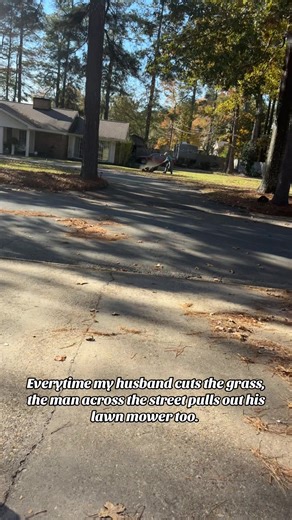 Yard wars, maybe? #yardwork #yardwars #homeowner