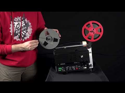 How to use the GAF 3100S Super 8 Movie Projector