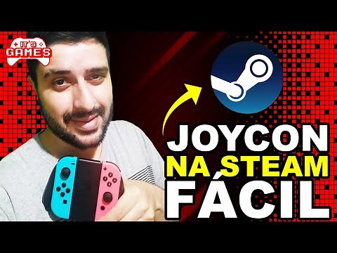 COMO USAR O JOY CON NA STEAM! FÁCIL E RÁPIDO