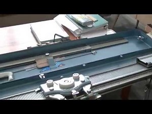 How to use your vintage Brother Knit Knitting Machine Part I - setting up