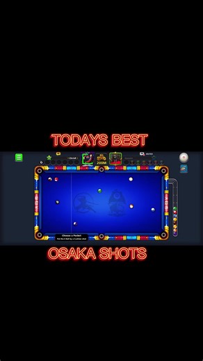 Today’s best Osaka shots 8bp 🔥👻💙 #8ballpool #epic #fyp #trickshot @8 Ball Pool
