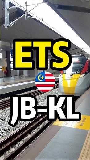 Fastest ETS Train Johor Bahru → Kuala Lumpur 🇲🇾 Diesel vs Electric Rail Adventure