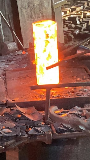 Inside the factory Extreme Forging Process – Heat, Power, and Perfection! #process #forging #machine #blacksmith #fblifestyle #factory | Blacksmith World