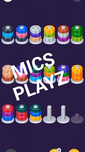 1234 player games | NUTS AND BOLTS #mobilegame #gameplay