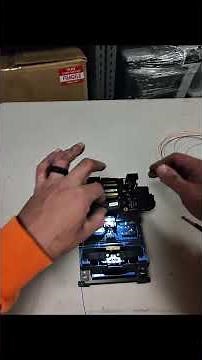 Fusion Splicing a 12-Strand Multi Mode OM3 Fiber | Professional Fiber Optic Splicing & Testing