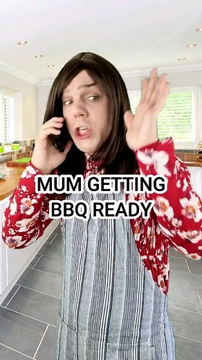 292K views · 12K reactions | #Mum getting #bbq ready!  #mumlife #mumsofinstagram #mom #summer #sausages #salad #dinner #barbeque #Garden #Home #comedy #comedysketch #reels #funnyvideos #richardfranks #richardfrankscomedy | Richard Franks | Facebook