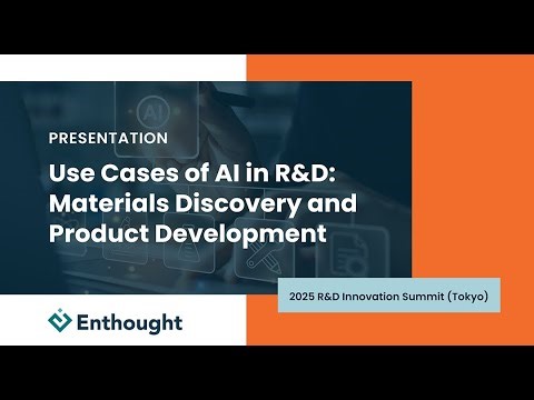 Use Cases of AI in R&D: Materials Discovery and Product Development (Materials Informatics)