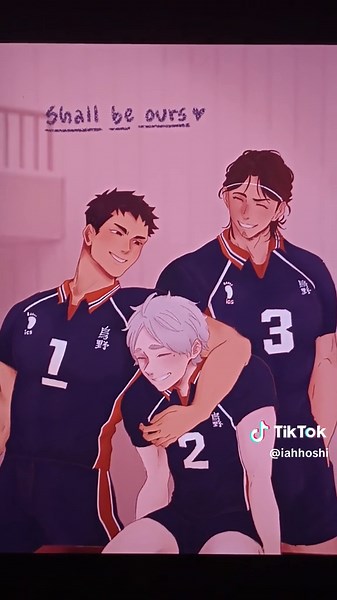 𝒊𝒂𝒉★| comms open!! (@iahhoshi) - Sugawara, Be Mine! Haikyuu Fanart ft. Marie Antoinette