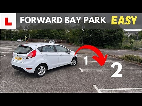 FORWARD Bay PARK with Reference Points | Use This on your Driving Test UK