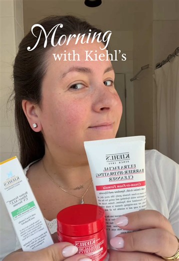 Cleanse, recover, and protect with @Kiehl's Since 1851 #skincare #redness #kiehls #kiehlspartner #gifted