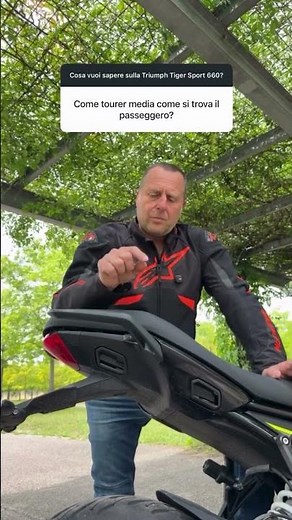 Triumph Tiger Sport 660: how is it for the passenger?
