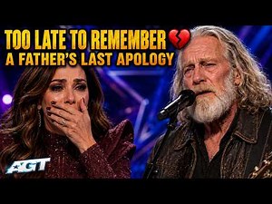 😢 MICHAEL BENNETT BREAKS AGT JUDGES WITH “TOO LATE TO REMEMBER” | COUNTRY ROCK LEAVES THEM CRYING 💔