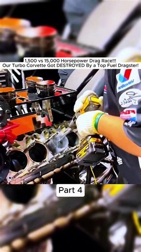 Horsepower Showdown: Turbo Corvette vs. Top Fuel Dragster