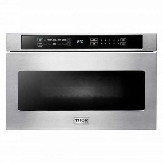 Reviews for Thor Kitchen 24 in. W 1.2 cu. ft. Built-In Microwave Drawer with Easy Touch Control in Stainless Steel | Pg 1 - The Home Depot