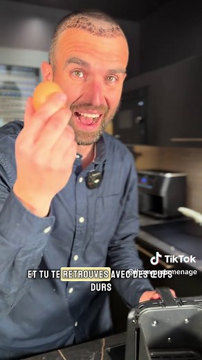 Simplifie la cuisson des œufs durs en air fryer