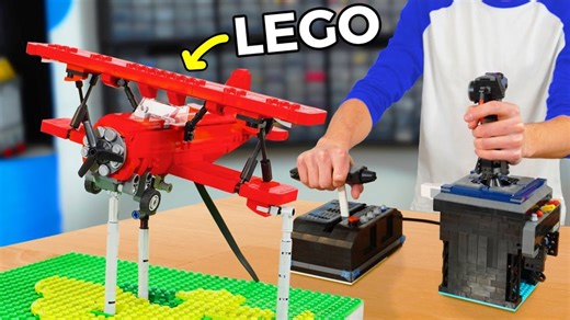 Functional LEGO Flight Simulator Brings Video Games to Life