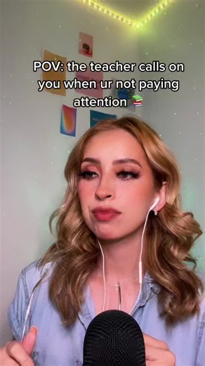 ASMR Roleplay: Math Class Distraction