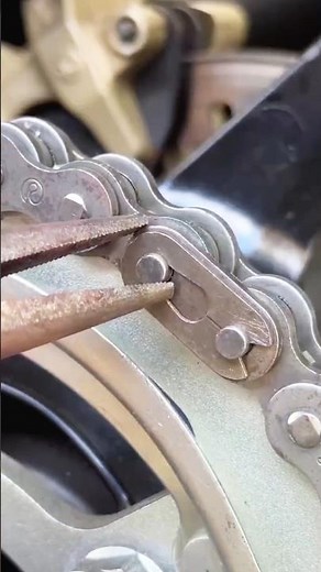 How to Join a Bicycle or Motorcycle Chain Like a Pro | Quick Chain Link Tutorial 👍 #craft #handmade