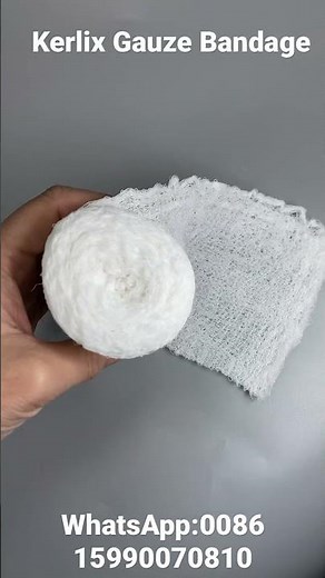 Sterile Surgical Hydrophile Kerlix First Aid White Cotton Gauze Bandages Wrap. #medical